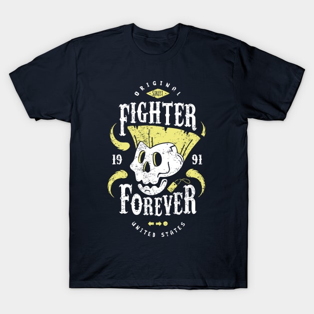 Fighter Forever Guile T-Shirt by Olipop